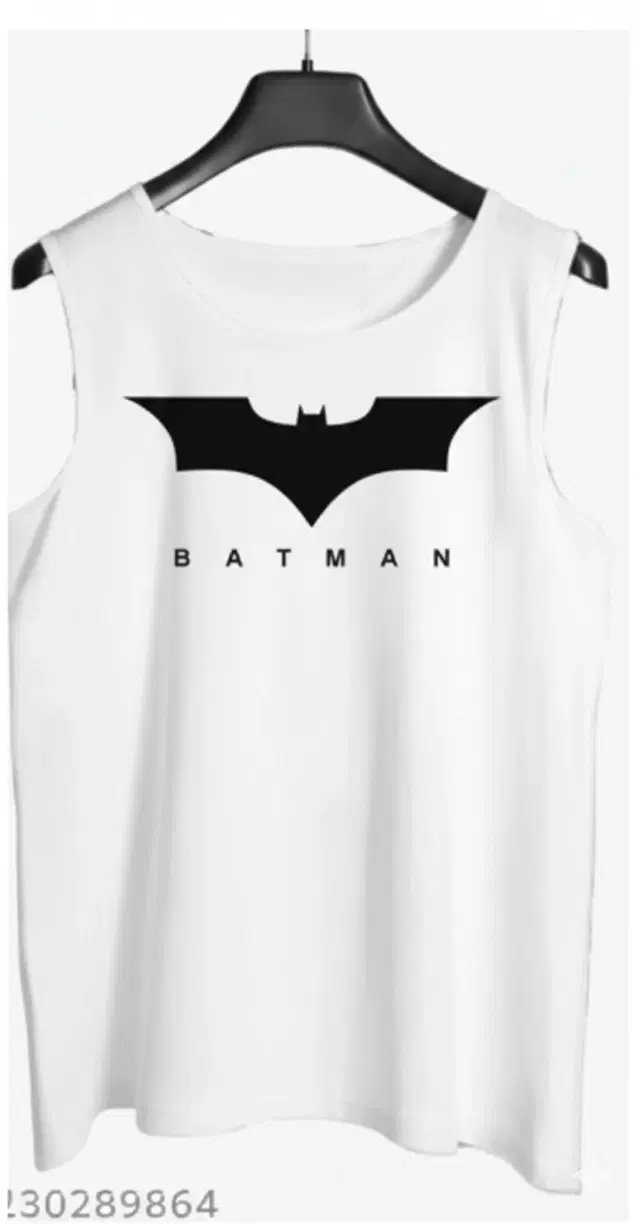 Active Wear Polyester Vests for Men, White (L)