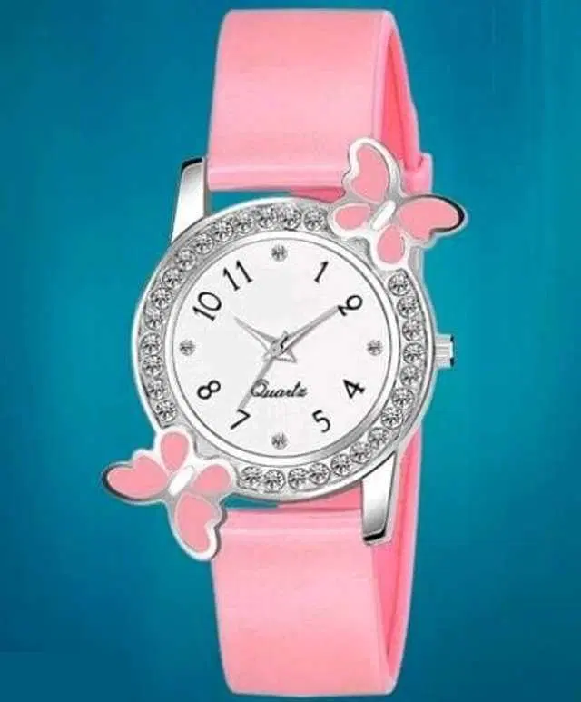 Analog Watch For Womens (Pink) (WS-11)