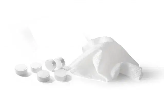 Microfiber 60 Pcs Coin Tissues, Set of 1