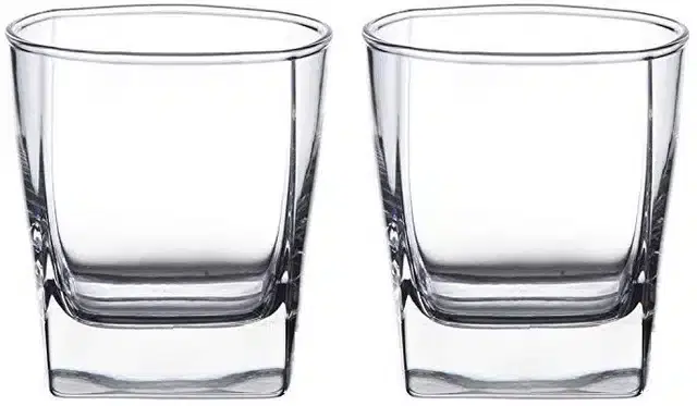 Liquor cum Cocktail Glasses, Transparent, 180 ml, Pack of 2