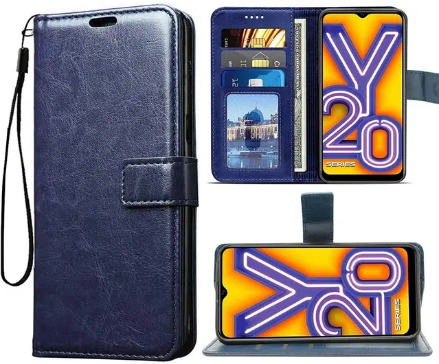 Flip Mobile Cover for Vivo Z1x/Vivo 1917, Multicolor