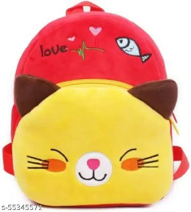 School Bags for Kids, Red & Yellow