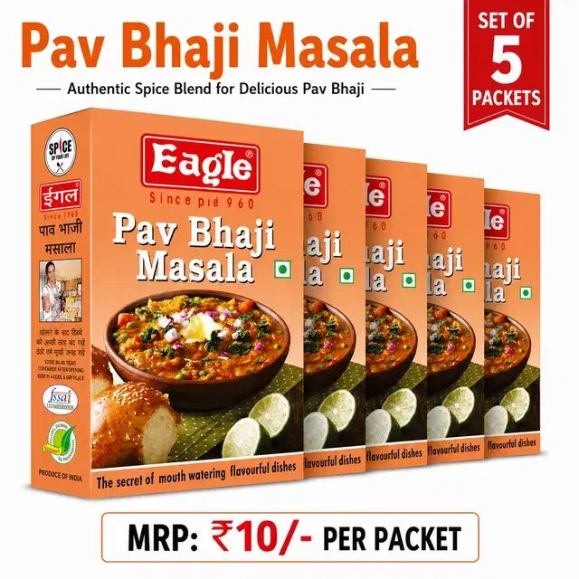 Eagle Pav Bhaji Masala Set Of 5
