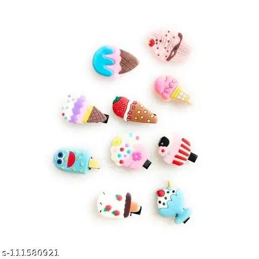 Hair Pins for Women (Blue, 3 Pcs)