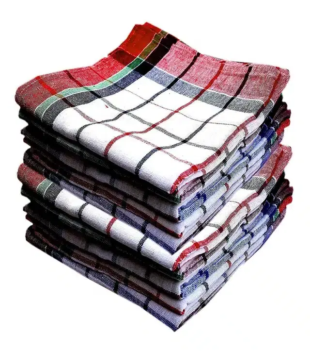 Multipurpose Kitchen Towels, 18x18 Inches, Pack of 12, Assorted