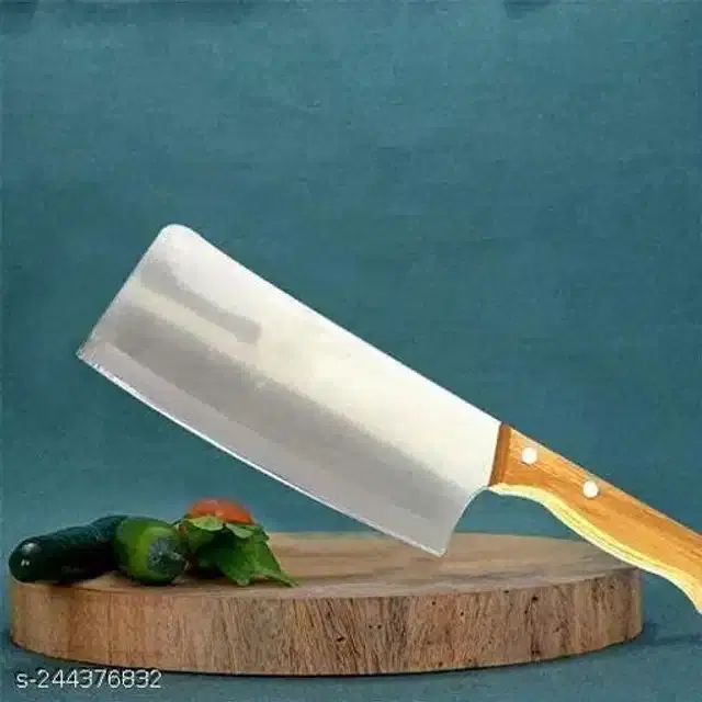 Stainless Steel Vegetable Chopping Knife, Silver, 11 Inch