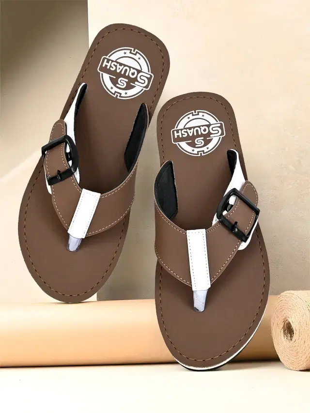 Sliders for Men, Brown (8)