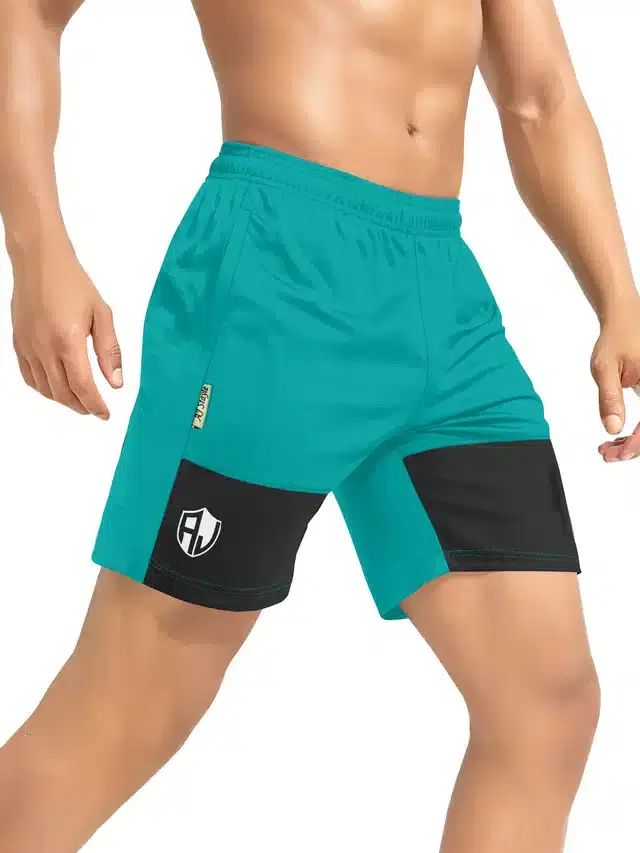 Lycra Boxer for Men (Aqua Blue, 28)