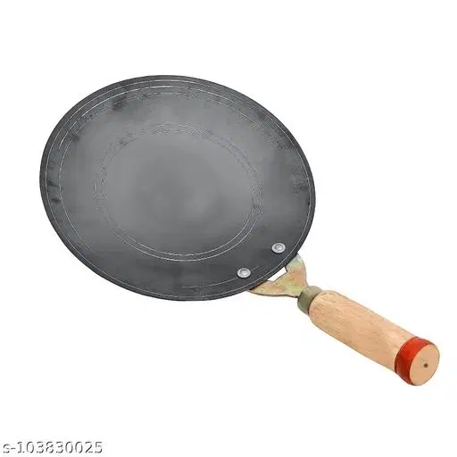 Cast Iron Tawa, Black