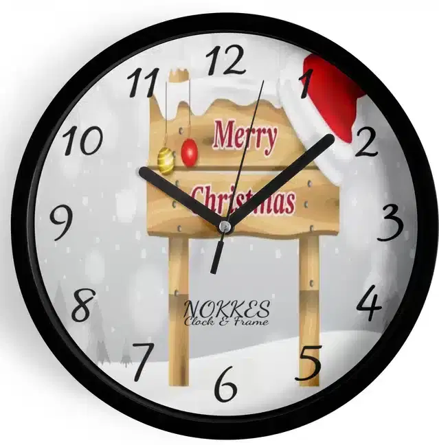 Christmas Analog Watch for Home, Multicolor, 7 Inches