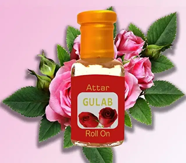 Wildplay Shahi Gulab Gold Roll On Attar, 12 ml