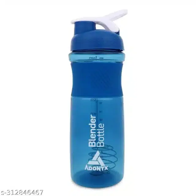 Protein Shaker Bottle, Blue