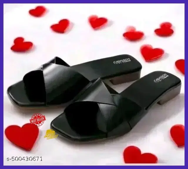 Slippers for Women, Black (5)