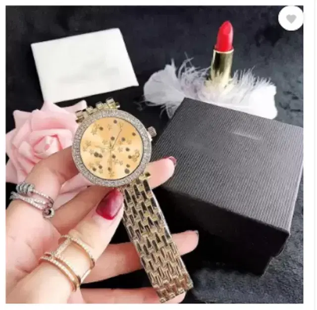 Analog Watch for Women (Gold)