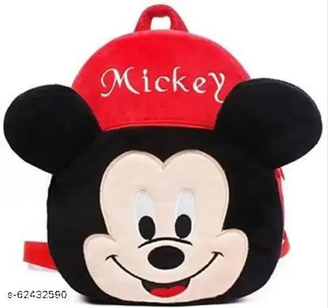 Backpack for Kids, Red & Black