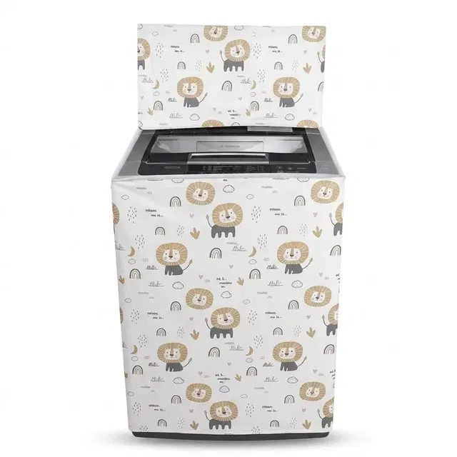 White Lion Waterproof and Dustproof top-load washing machines cover