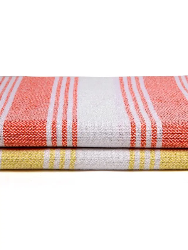 Cotton High Absorbent Bath Towels, Multicolor, Pack of 2