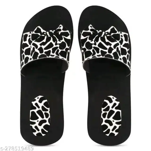 Sliders for Women (White & Black, 3)