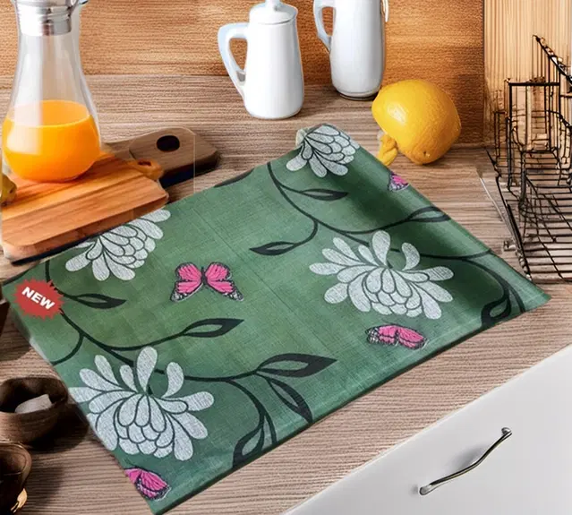 PVC Printed Shelf Mat Roll, Multicolor, 5 m