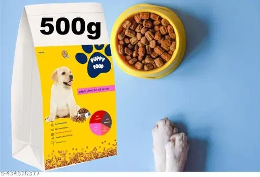 Puppy Dog food Rich Protien and Fat ,500gm ,(Pack Of 1)