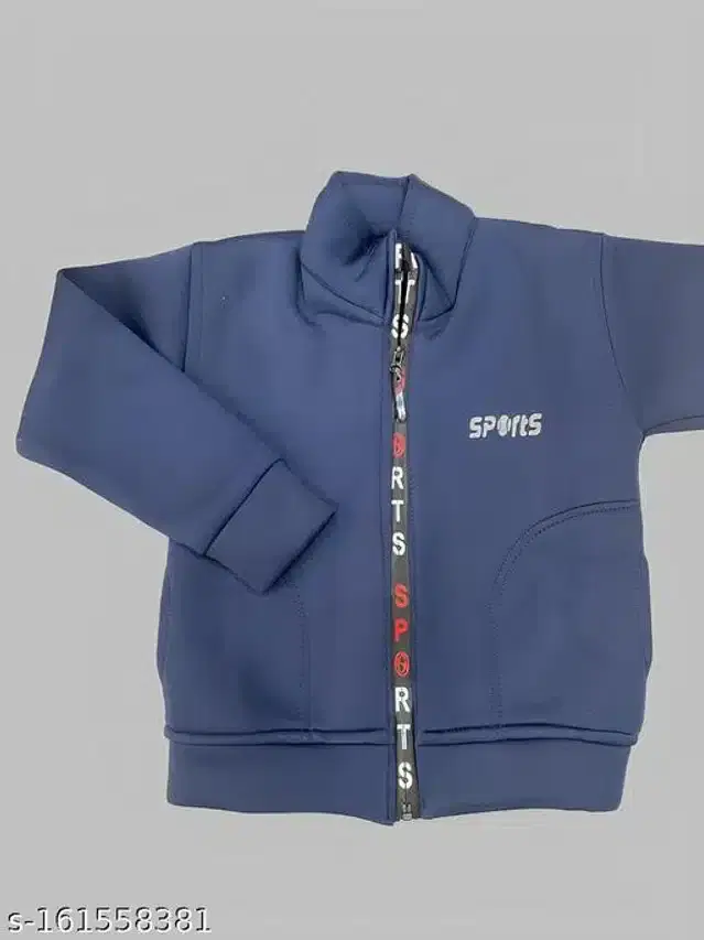 Scuba Jacket for Boys (Blue, 9-10 Years)