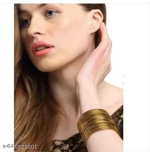 Samridhi Stylish 24 pcs gold plated bangles