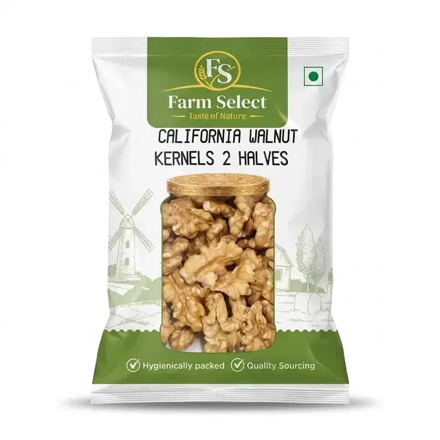 Farm SelectCalifonia Walnut Kernels 2 Halves 100 g