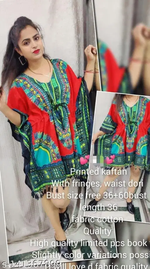 Dress for Women (Multicolor, L)