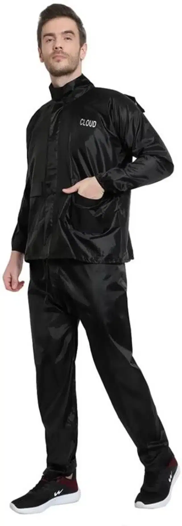 Rainsuit for Men & Women, Black