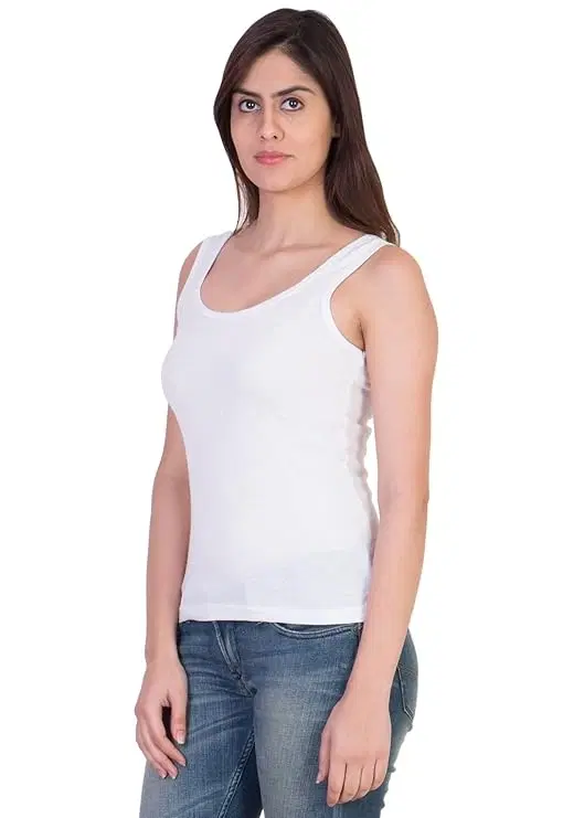 Camisole for Women, White (S)
