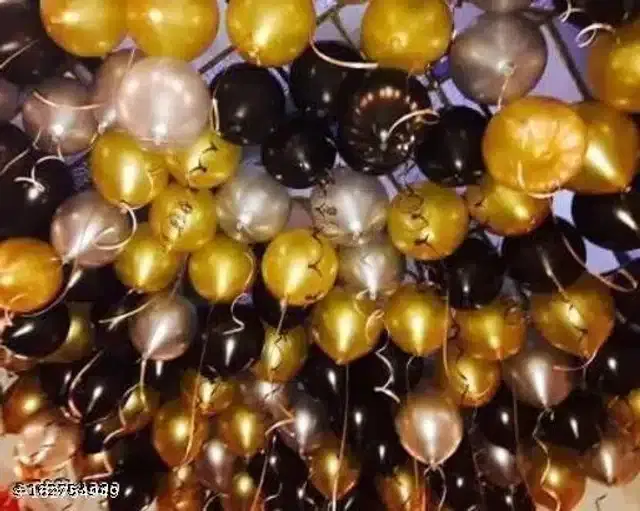 Balloons for Decoration, Multicolor, Pack of 100