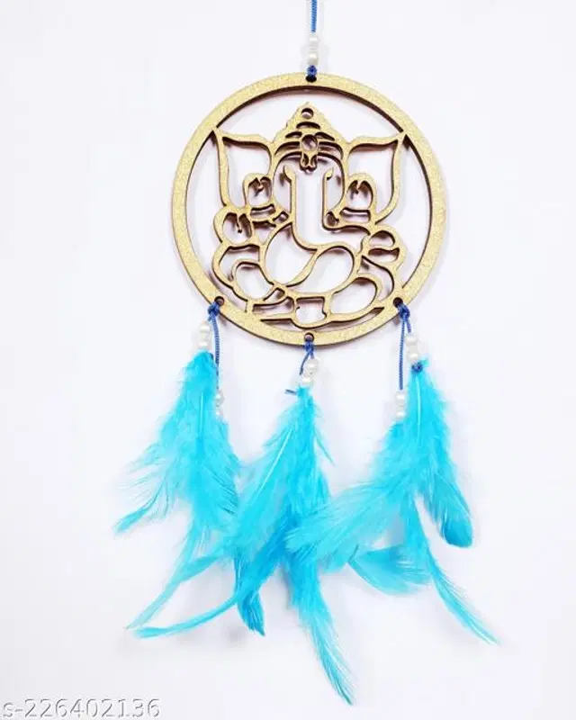 Feather Wall Hanging Dream Catcher, Multicolor