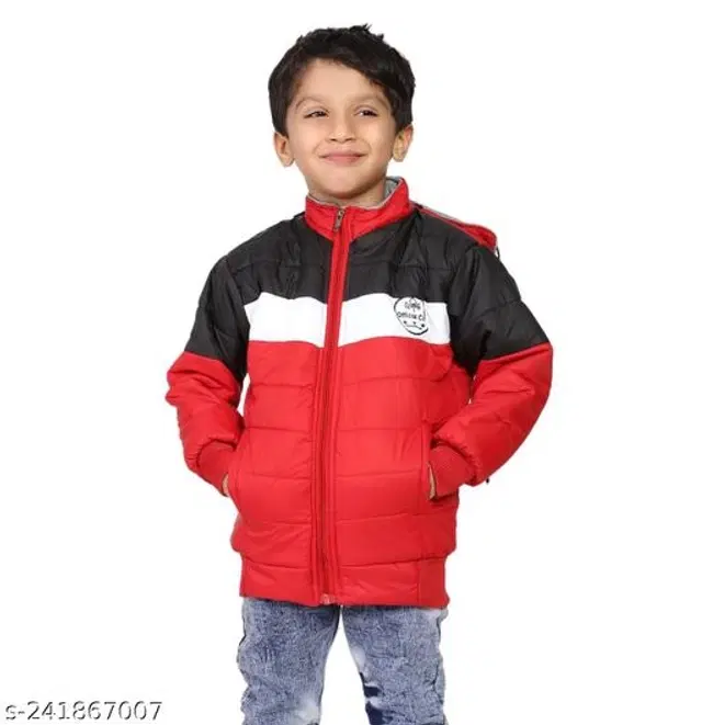 Polyester Jacket for Boys (Multicolor, 6-9 Months)