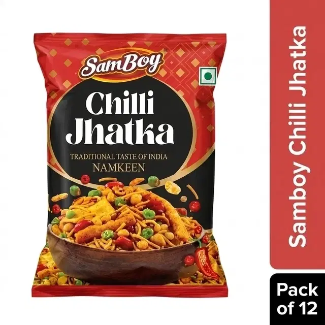 Samboy Chilli Jhatka 12X44 g (Pack of 12)
