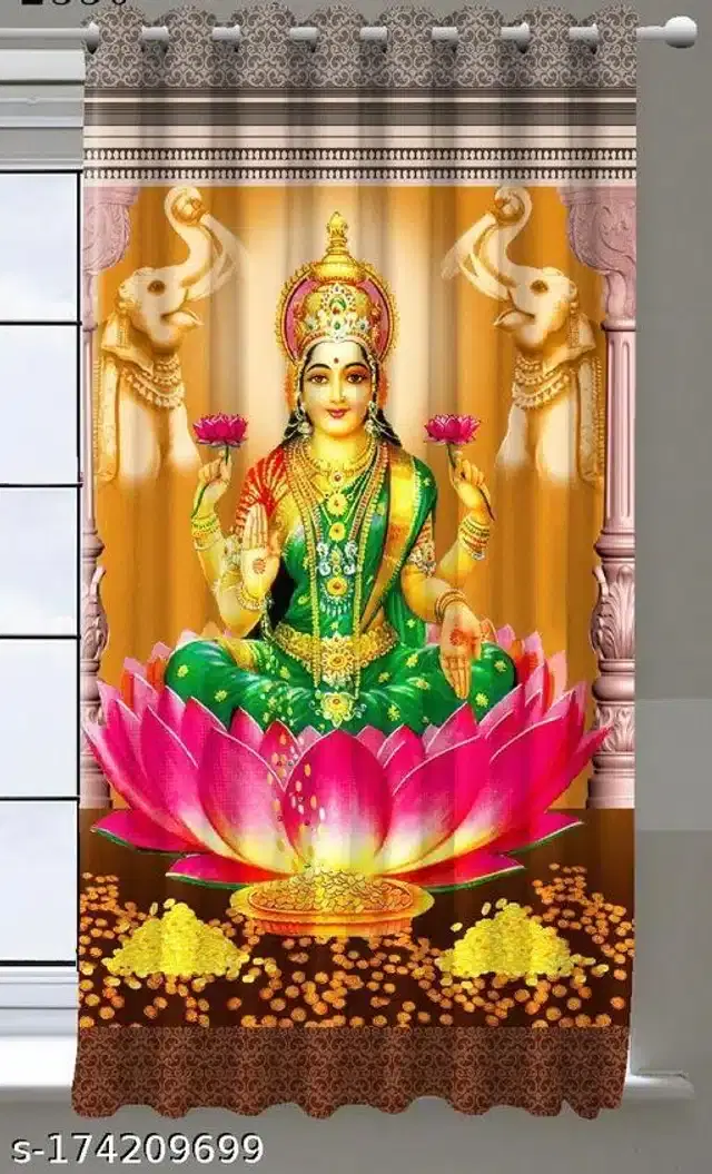 Curtains for Door, Multicolor, 5 Feet