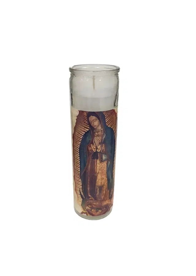 Floish Decor Premium Unscented Prayer Candle