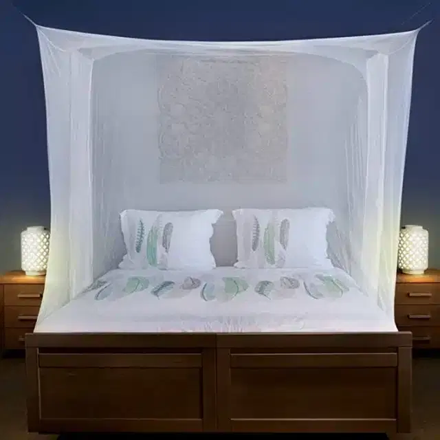 Mosquito Net, White, 6x7 Inches