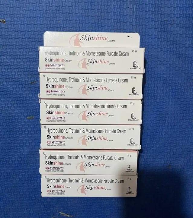 Hydroquinone Tretinoine & Mometasone Furoate Cream, 15 g, Pack of 6