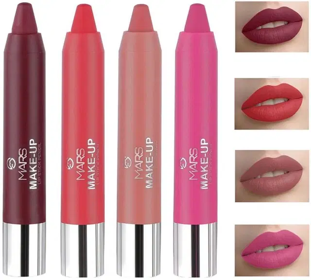 MARS Ultra Matte Lipstick, Multicolor, 14.4 g