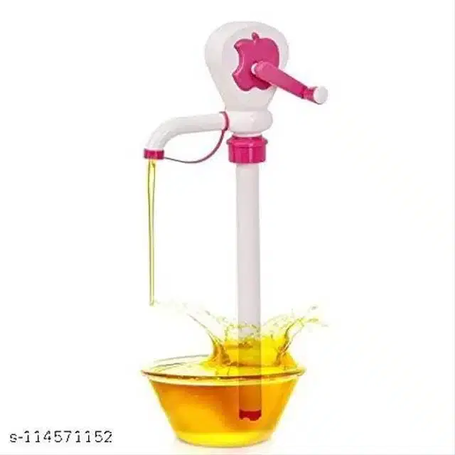 Plastic Oil Transfer Pump, Pink