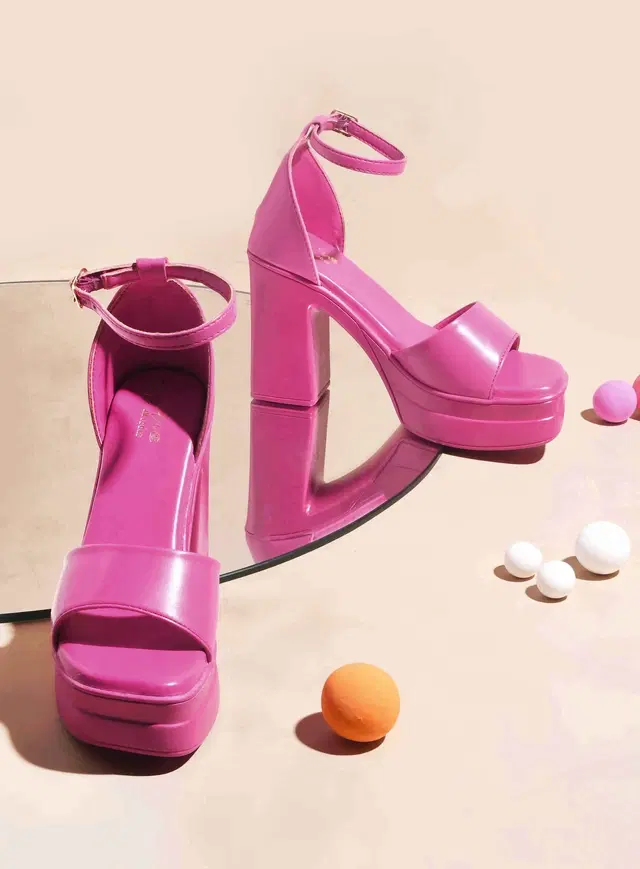 JM Looks Stylish Heels for Women (Rani, 3)