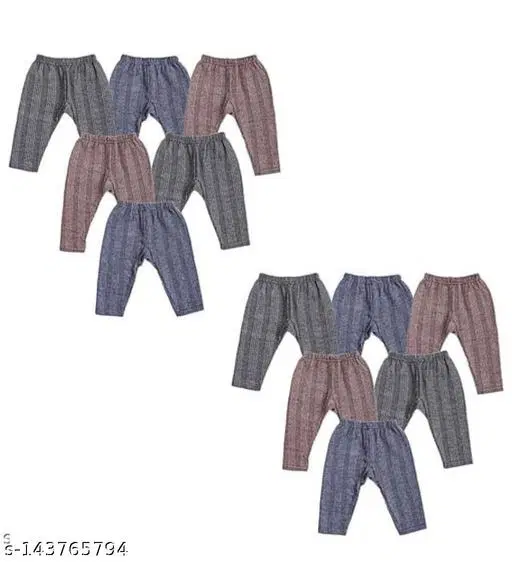 Woolen Thermal Bottomwear for Kids, Pack of 12 (Multicolor, 18-24 Months)