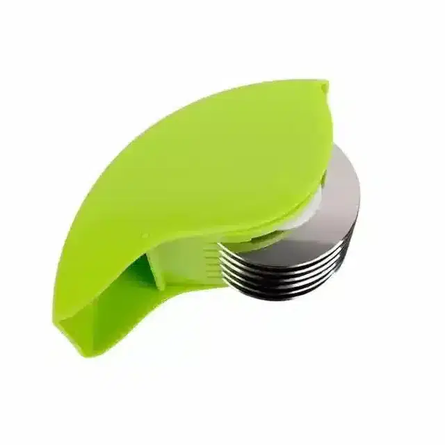 K Kudos 6 Blade Brand Herb And Vegetable Mincer Kitchen Tool Yellow (Pack Of 1)
