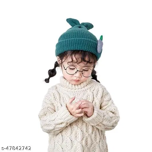 Woolen Cap for Kids (Multicolor)