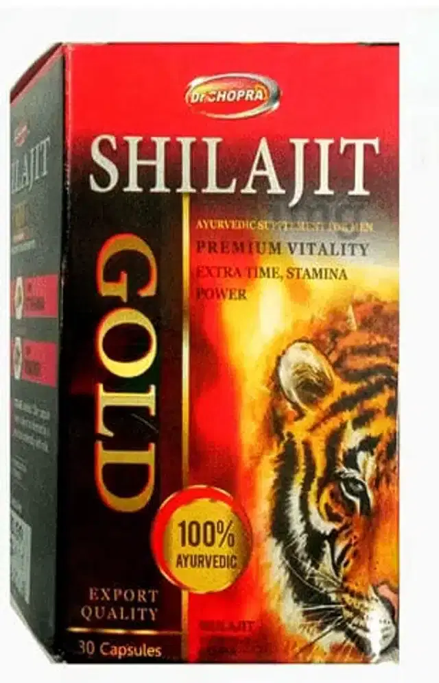 Shilajit Gold Sexual Capsule, Pack of 30