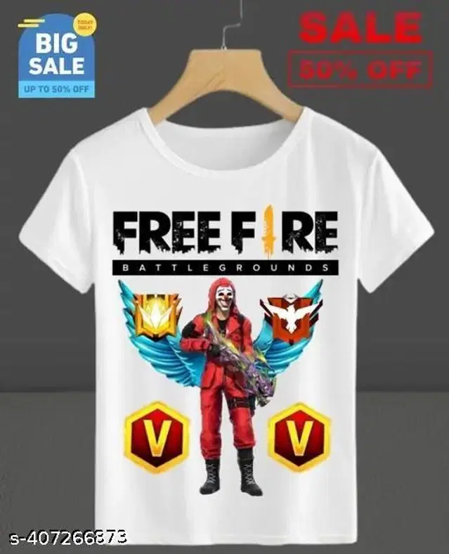 Polyester Round Neck T-Shirt for Boys (White, 0-1 Years)