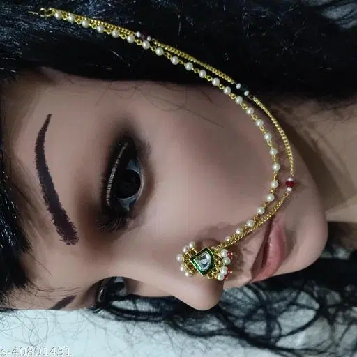 Chic Nose Pins for Women (Multicolor, Free Size)