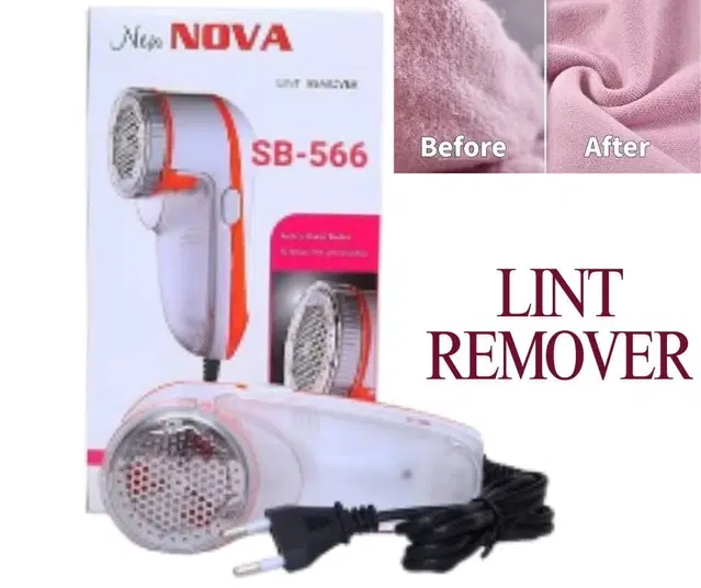 Nova SB-566 Electric Lint Remover, Multicolor, 100 W, Pack of 1