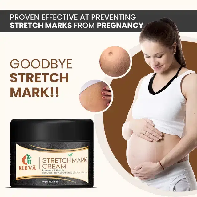 Ribva Stretch Marks Removal Cream, 100 g
