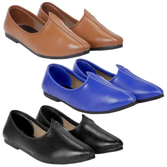 Vitoria Trendy Jutti Combo For Men And Boys, Pack Of 3 (Multicolor, 9) (V-188)